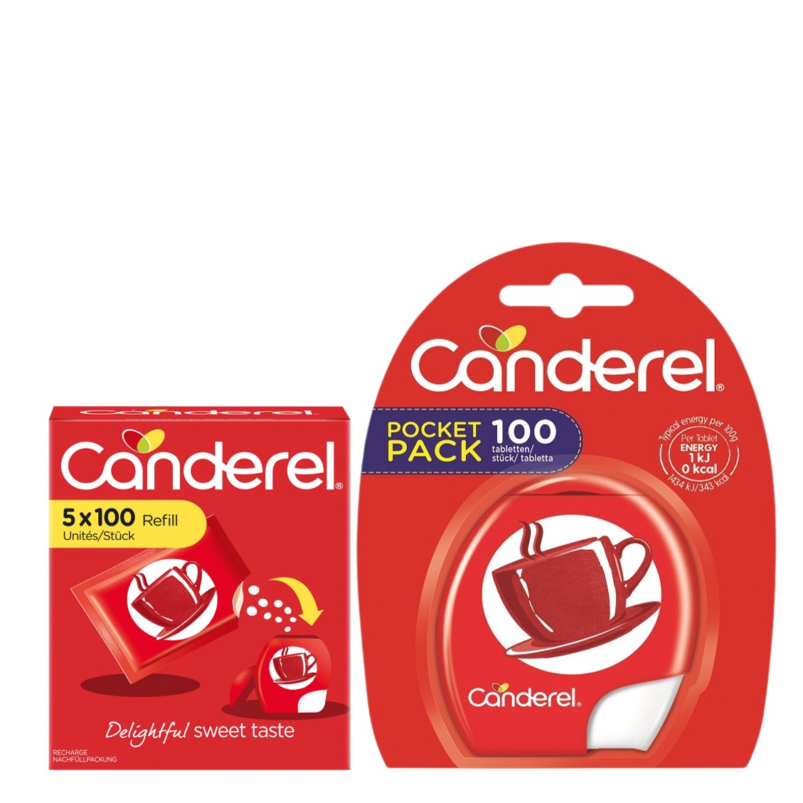 Starterkit Canderel 100+500 Tabs