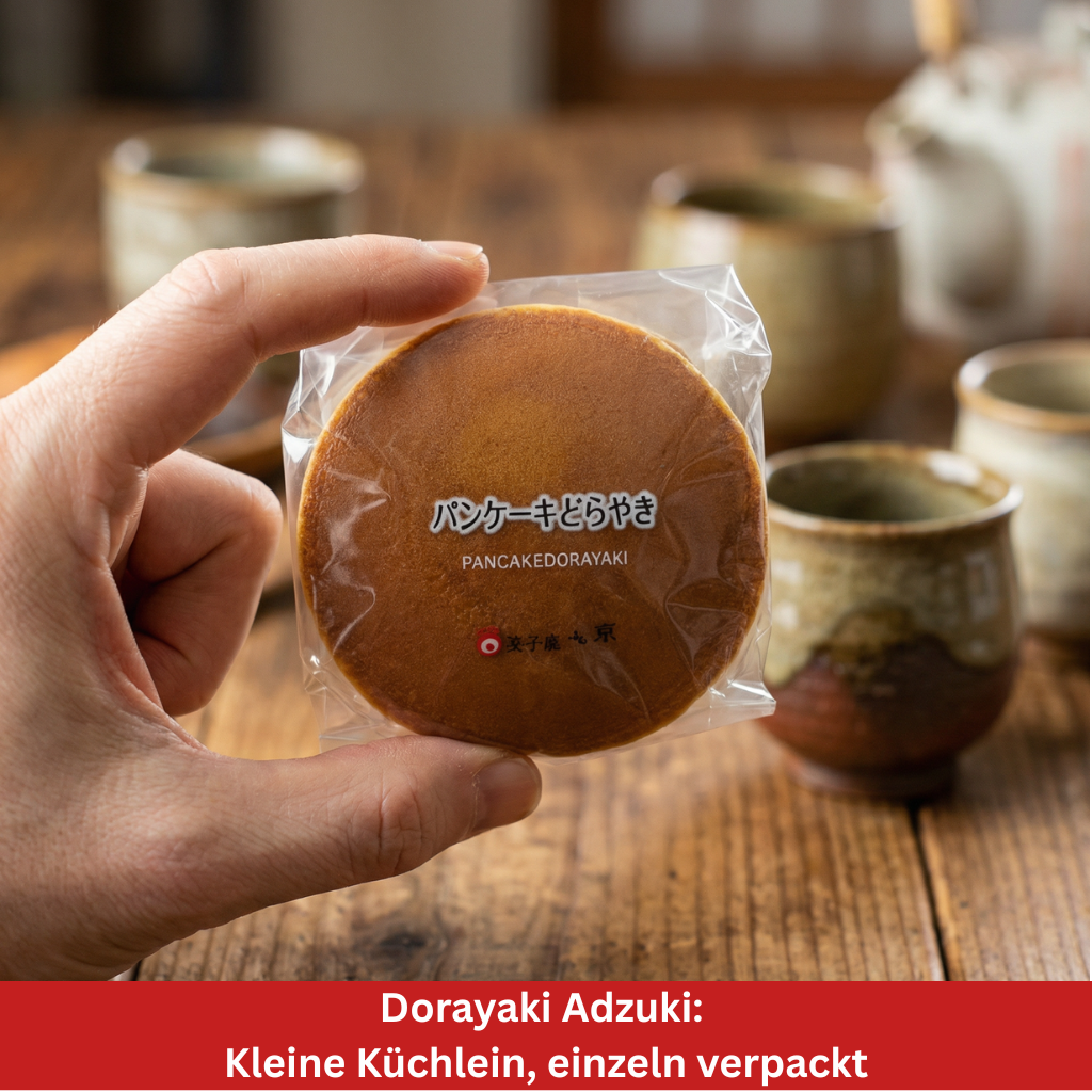 JPL2054 Dorayaki Adzuki einzeln verpackt Stillife