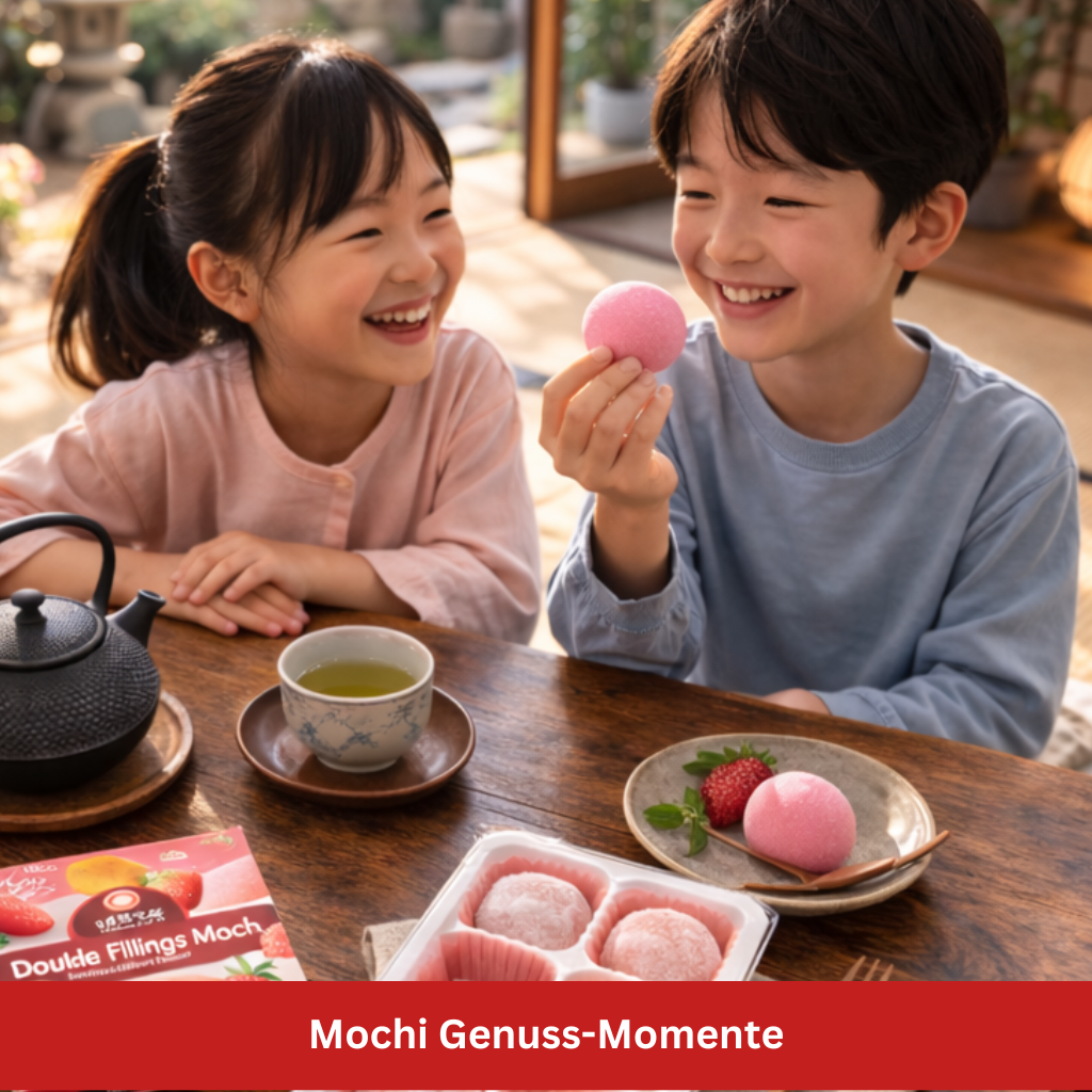 Mochi Genussmomente mit Erdbeer Mochis