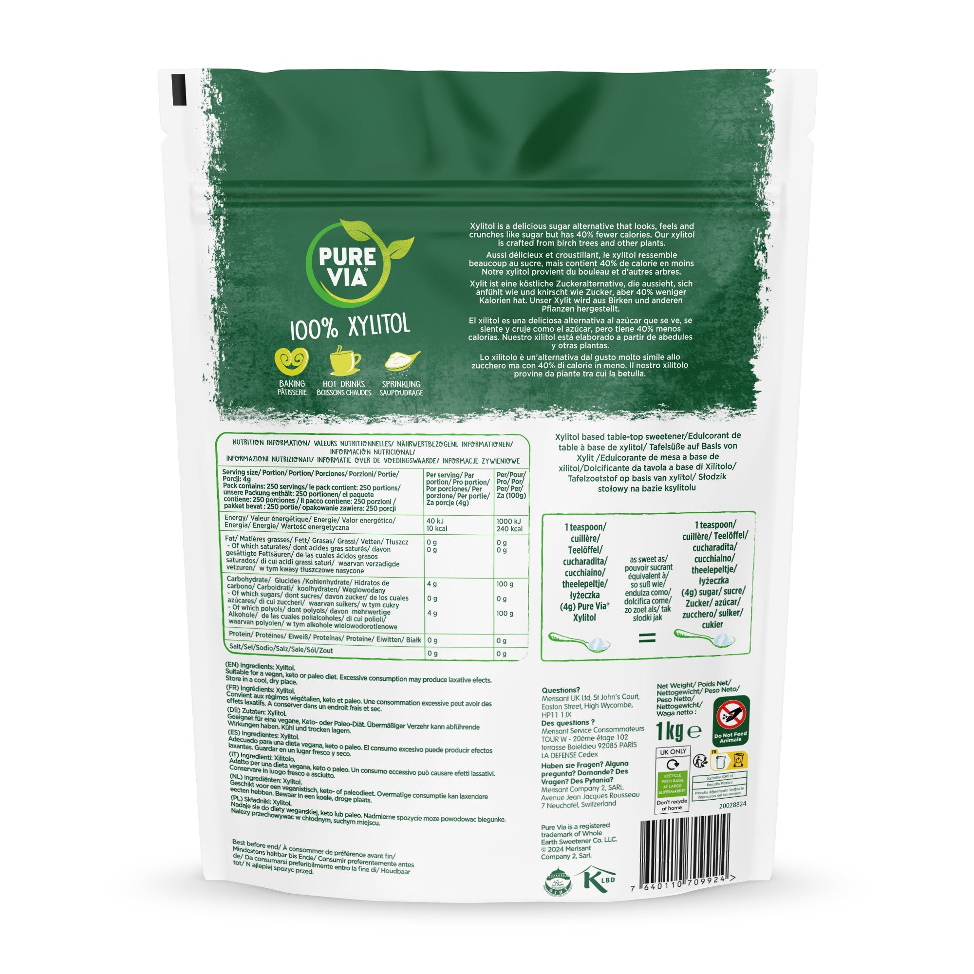 Sugar-free cocoa Canderel Cankao