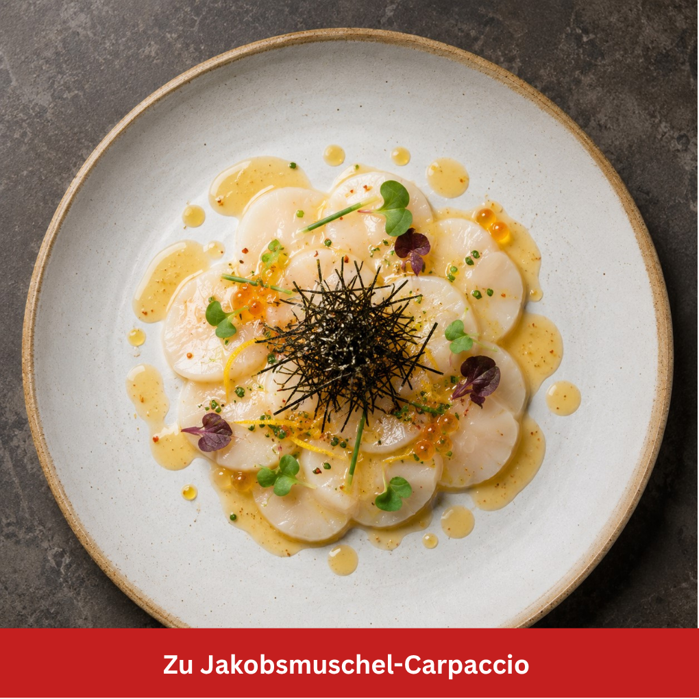 Jakobsmuschel-Carpaccio