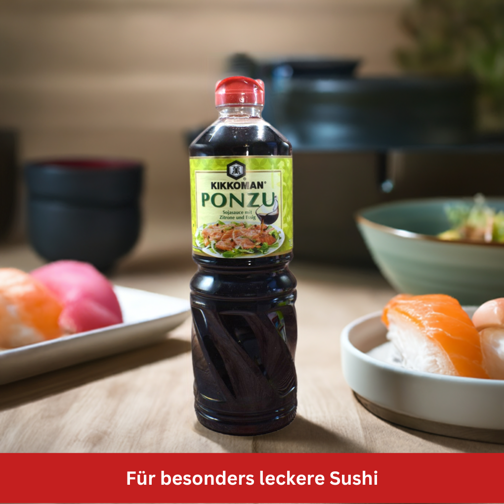 Kikkoman Ponzu zu Sushi Stillife
