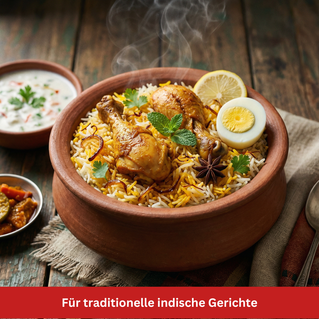 Chicken Biryani Stillife