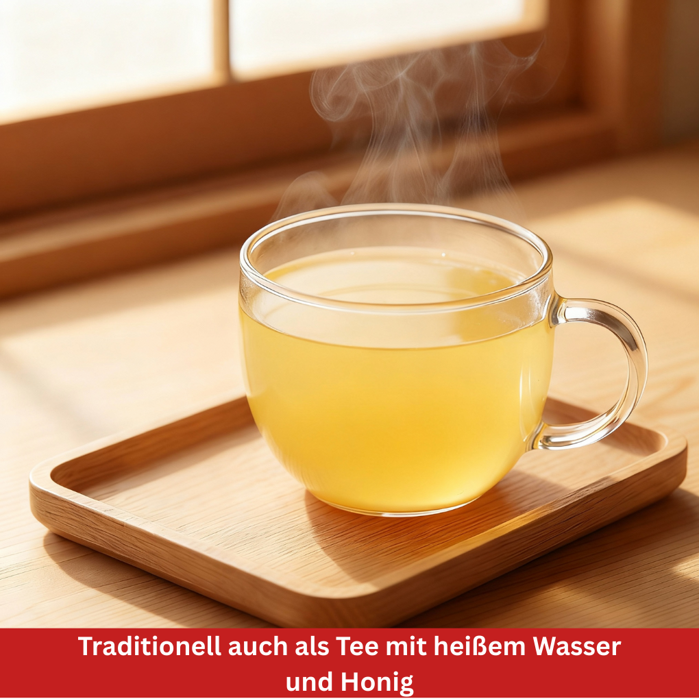 Yuzusaft als Tee Stillife