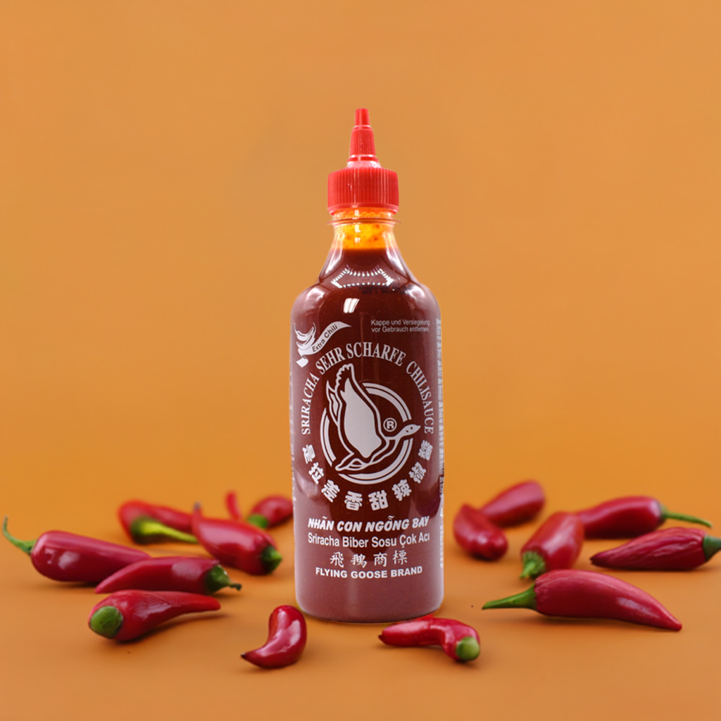 Flying Goose Sriracha Chili-Sauce sehr scharf 455 ml