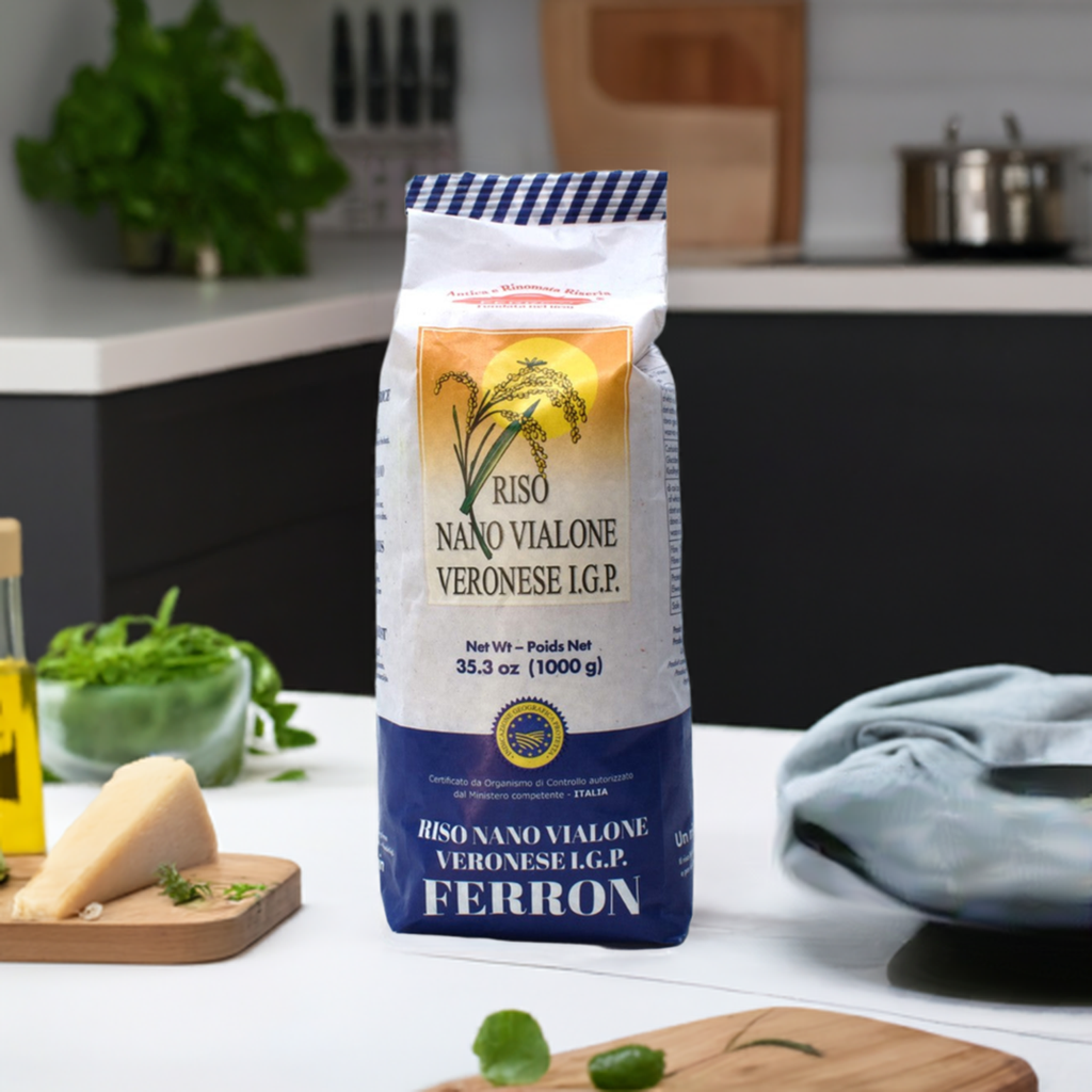 Risotto-Reis Nano Vialone Stillife