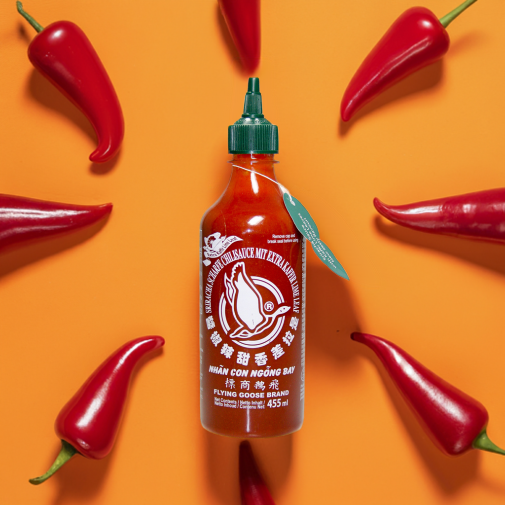 Flying Goose Sriracha Chili-Sauce scharf 455 ml