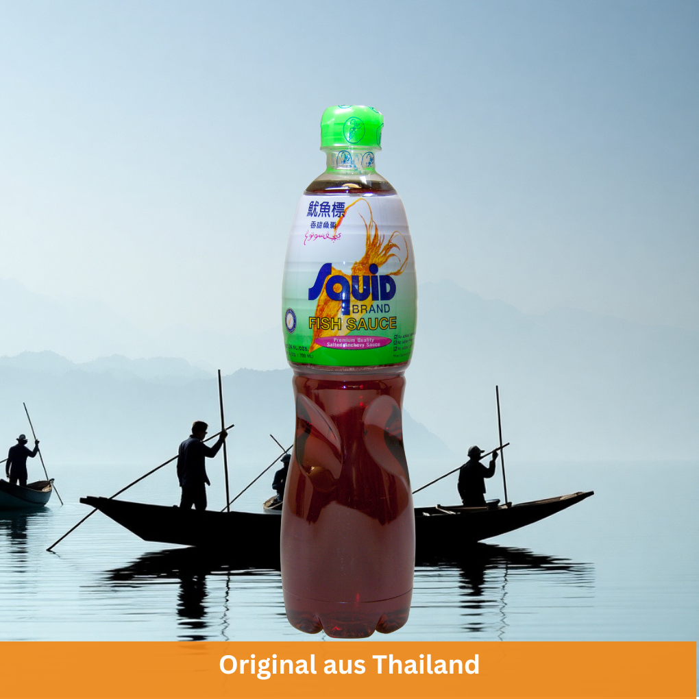 Fischsauce Squid Stillife