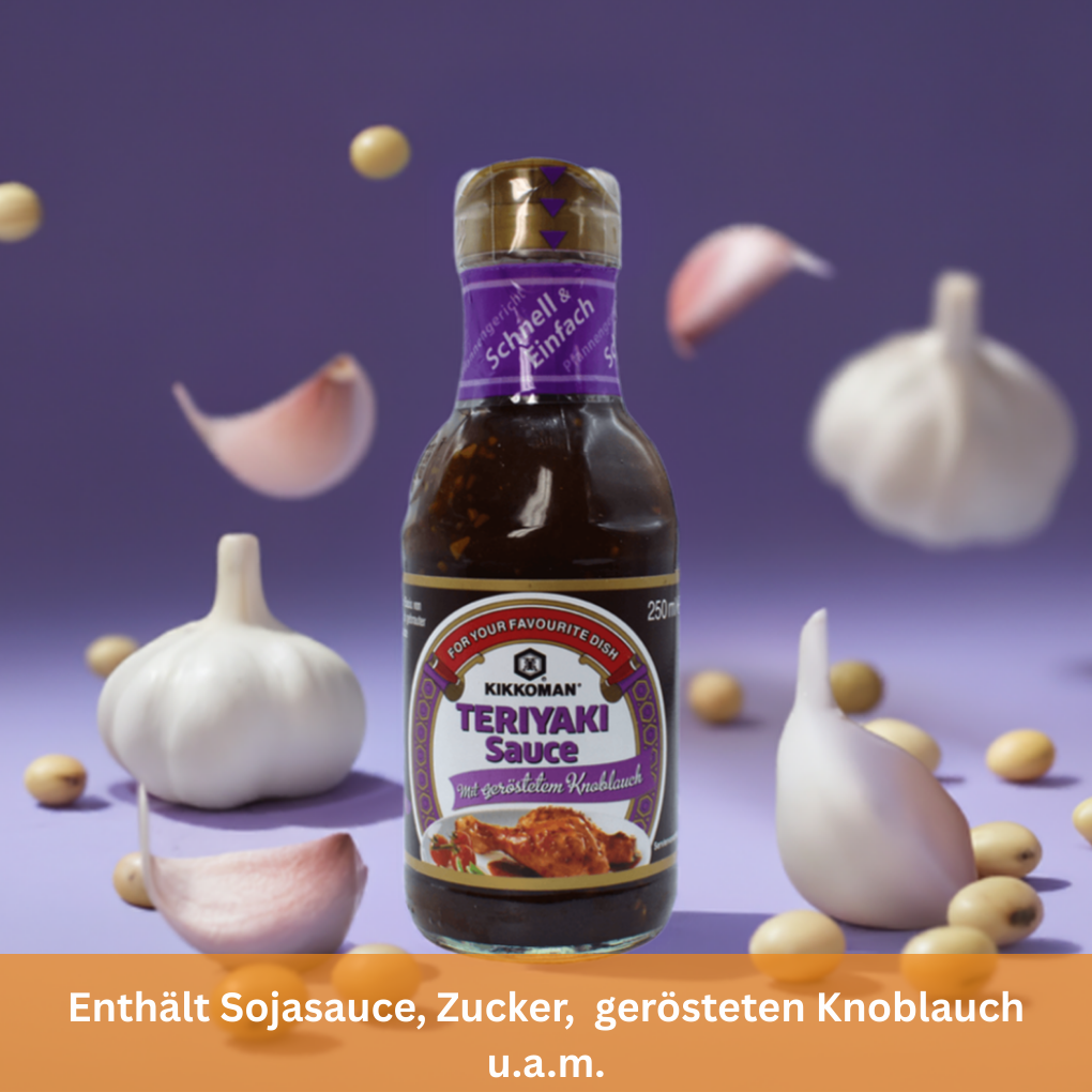 Beschreibung Teriyaki Sauce Knoblauch