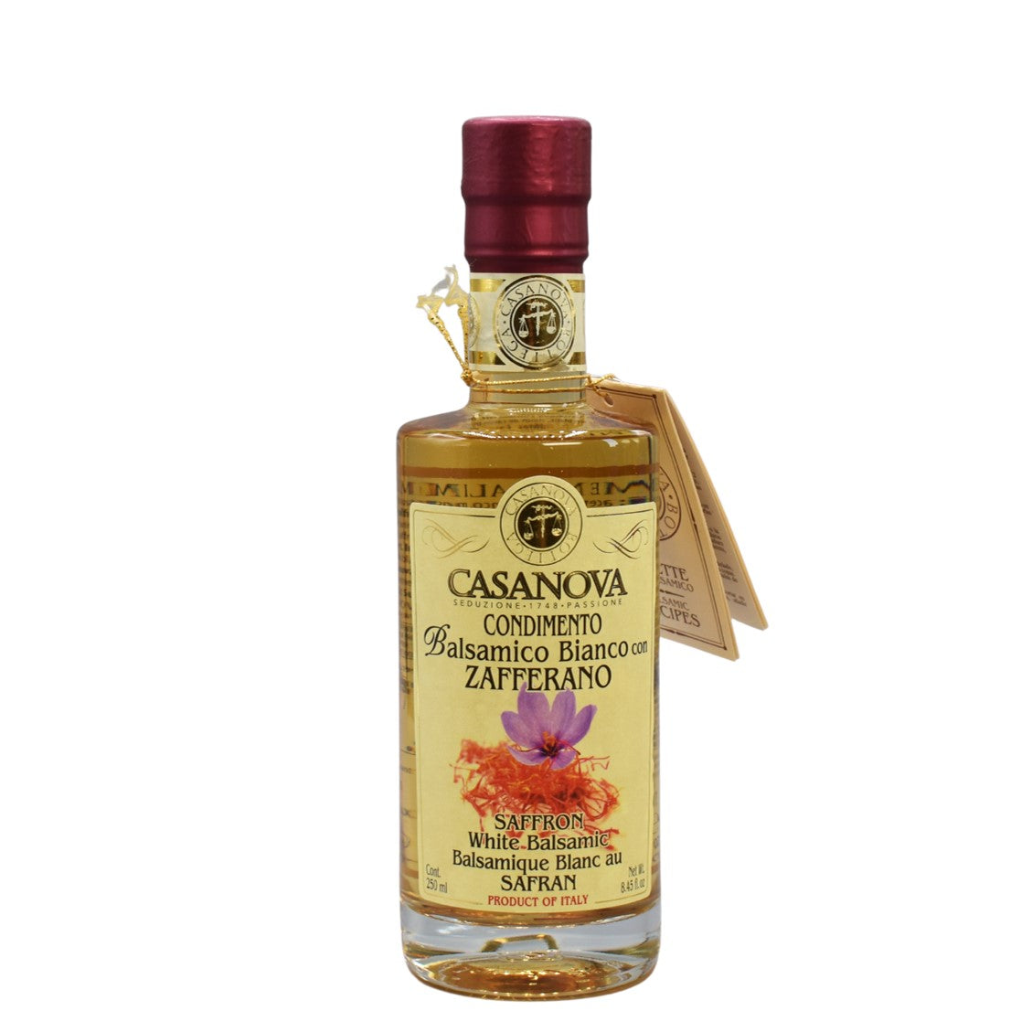 Casanova Condimento Balsamico Bianco Safran