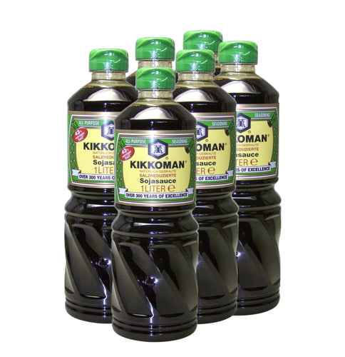 Kikkoman Sojasauce salzreduziert 6er Pack