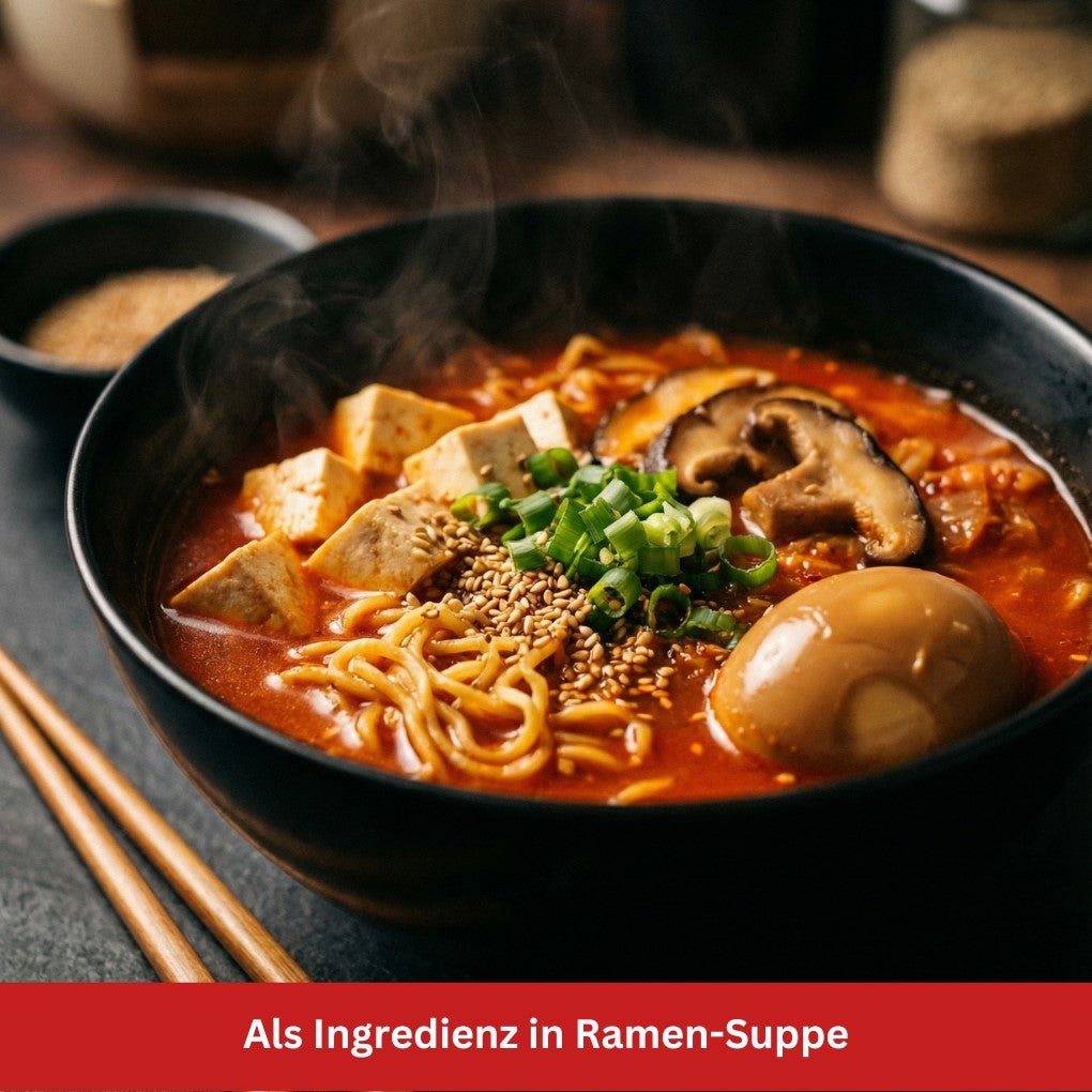 Als Ingredienz in Ramen-Suppe