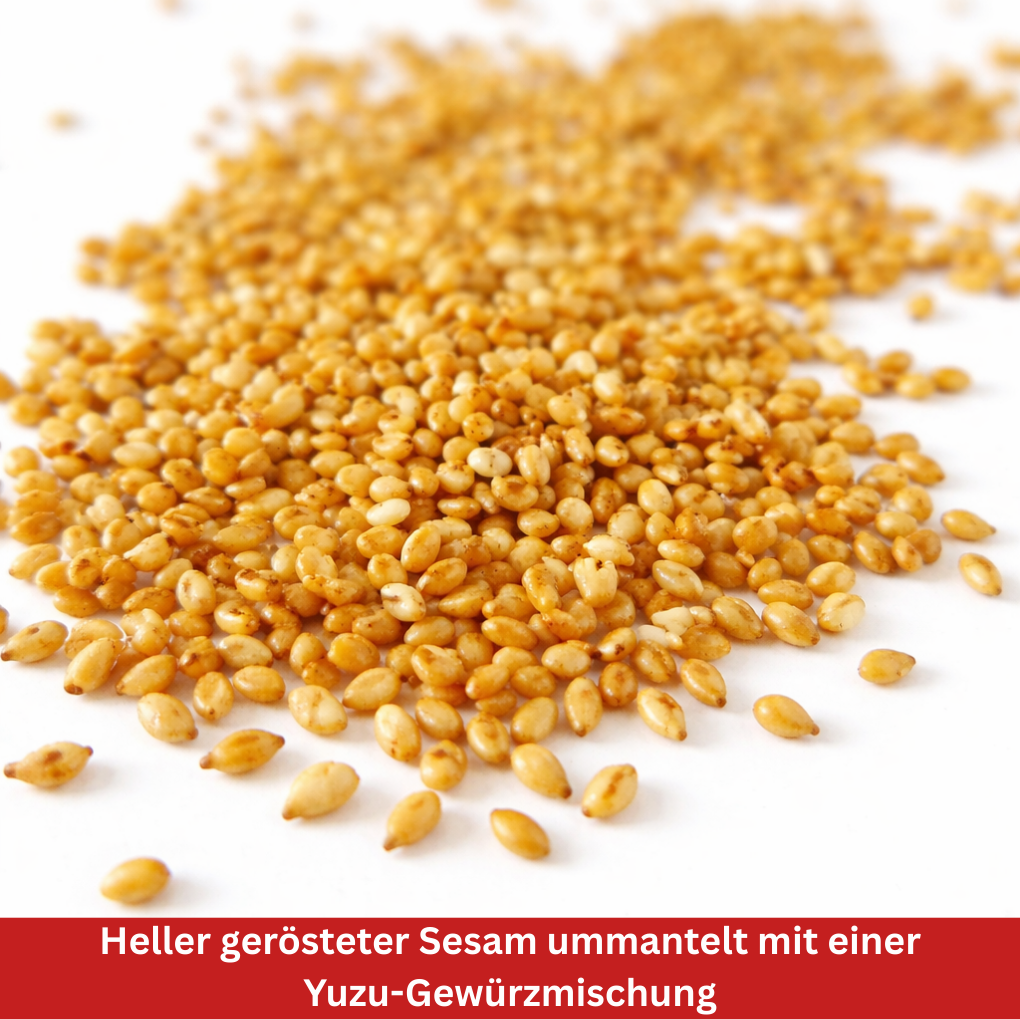 Gerösteter Sesam Yuzu (Furikake) in Gewürzdose