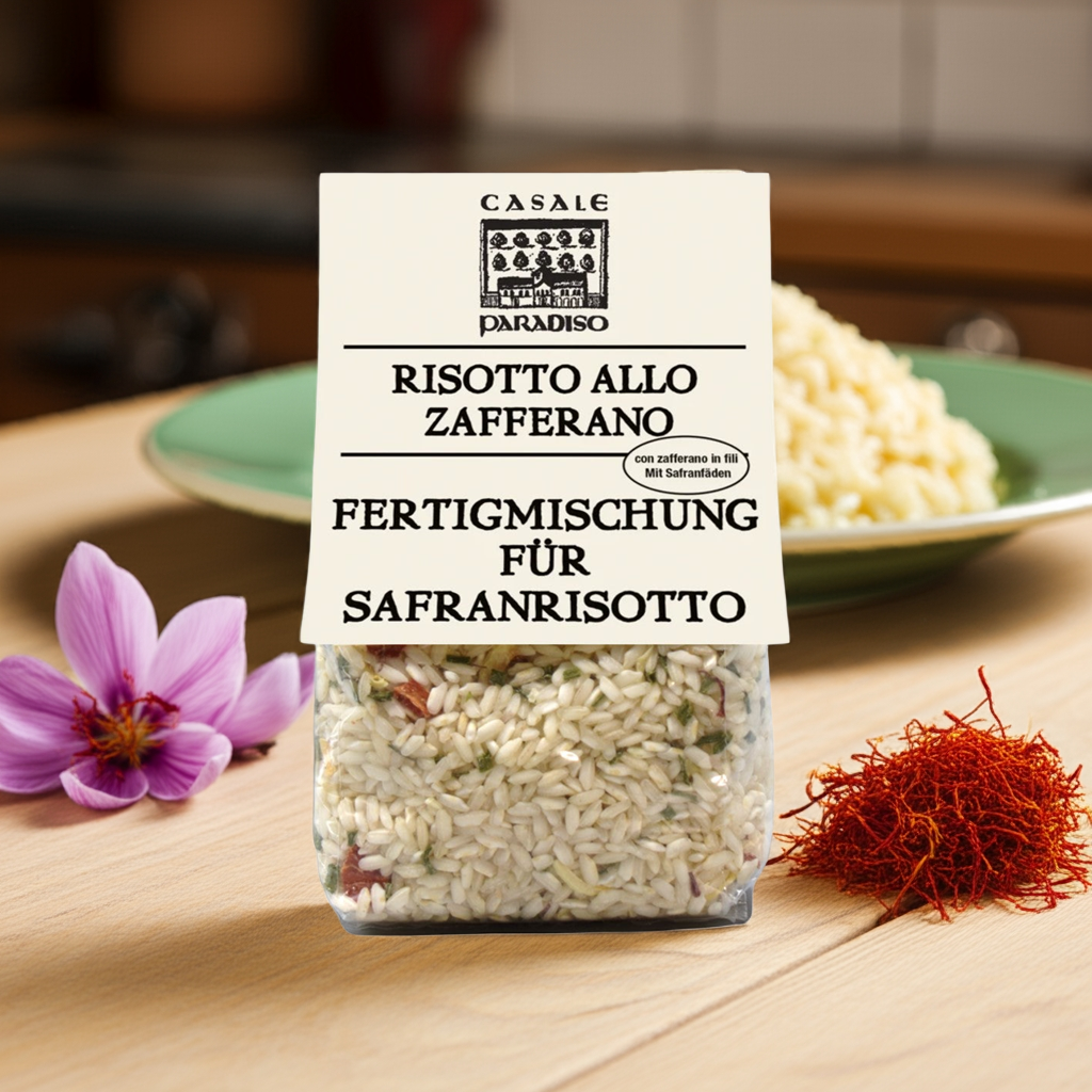 Risotto Safran Stillife