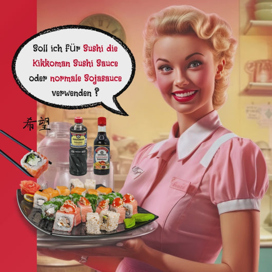 Kikkoman Sojasauce oder Kikkoman Sushi Sauce?