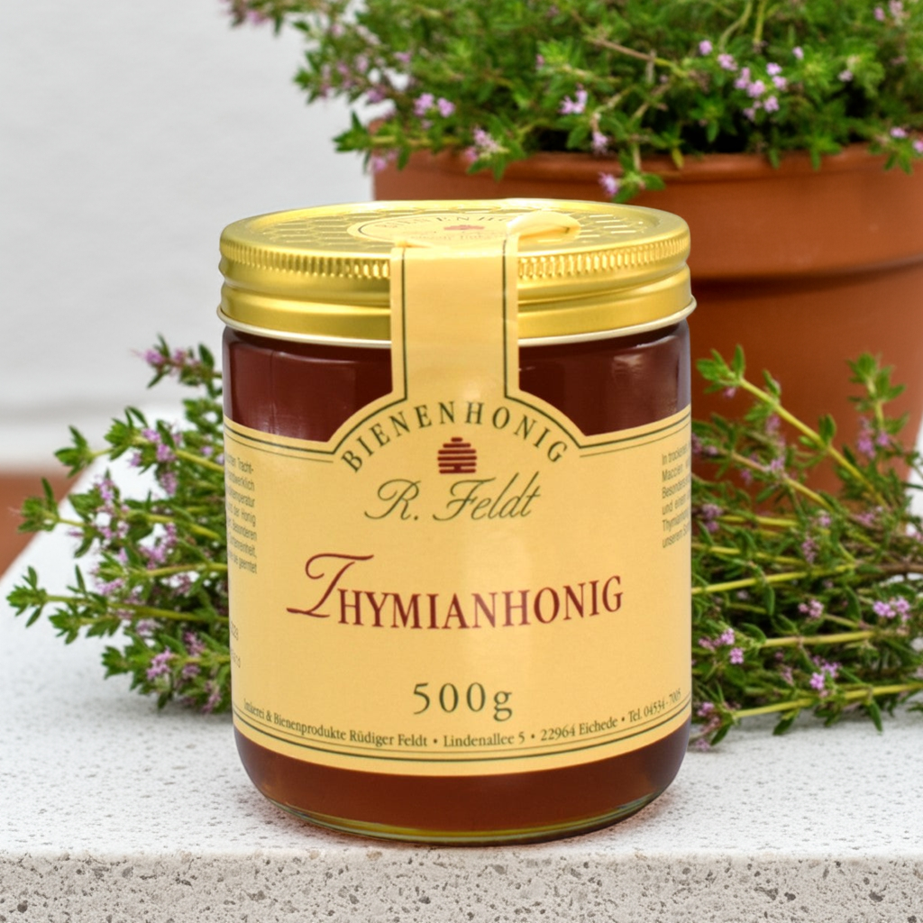 Thymianhonig Stillife